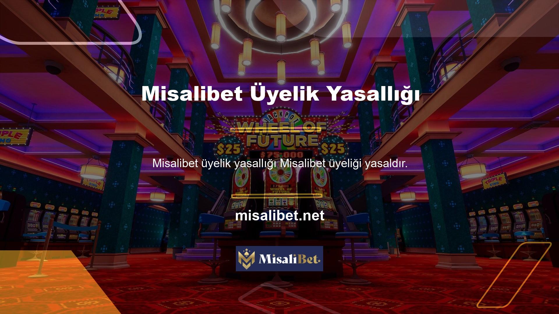 Misalibet dünyanın en iyi oyun şirketlerinden biri olan ülkemizdeki birçok iddia sever için para kazanmaya devam ediyor