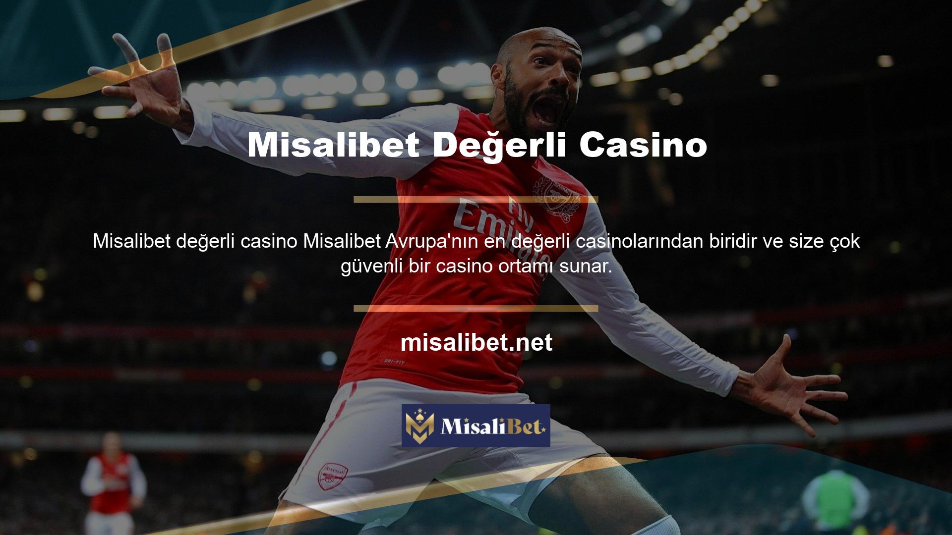 Misalibet için giriş adresi nedir? Güvenli mi? Türkiye (BGT) Bahis ve Oyun Derneği'nin bir üyesidir ve Türk Kültür ve Turizm Bakanlığı tarafından düzenlenmiştir